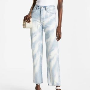 Ksubi x Free People / Brooklyn Jean Marble / Mid-High Rise